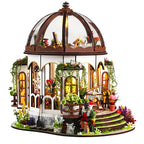 ⭐ DIY Miniatur Haus Bausatz Holz | Hanging Garden Book Nook | 3D Puzzle Deko | Modellbau