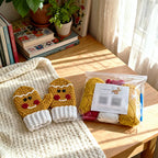 DIY Crochet Kit for Beginners Suitable for Handcrafting, Gifting to Best Friends/Pals, Parent-Child Interaction, and Cognitive D