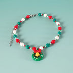 ⭐ Weihnachts Halsband für Katzen & kleine Hunde | Luxus Deko Necklace | Festlicher Schmuck