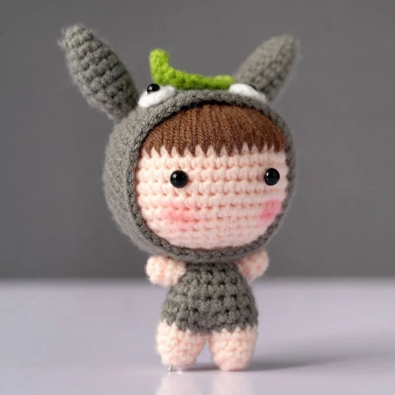 ⭐ DIY Häkelset Erdbeere Anfänger | Berry Doll Kit mit Video | Komplettset Garn & Nadel