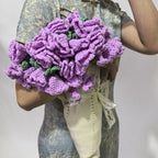 ⭐ 3D Blumen Decke gestrickt | Weicher Überwurf Floral | Sofa Kuscheldecke | 80-160cm