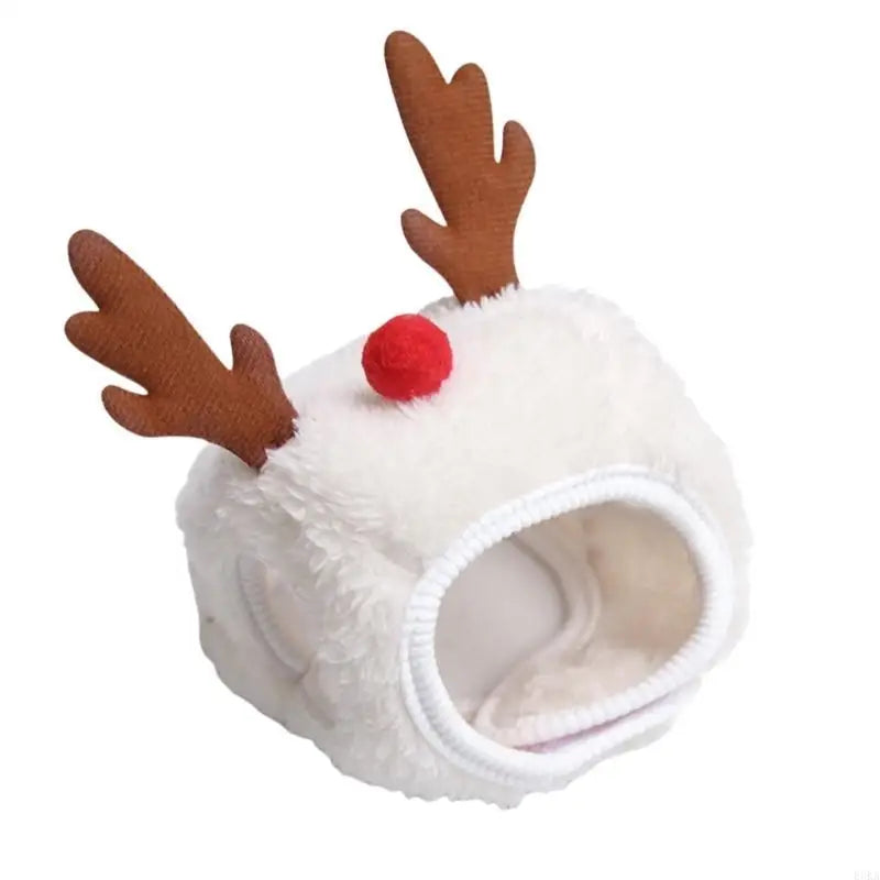 ⭐ Weihnachtsbaum Mütze für Hunde & Katzen | Lustiges Kostüm mit Stern & Pompoms | Weich