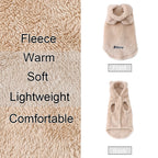 ⭐ Haustier Fleece Mantel | Warmer Hunde Katzen Hoodie Winter | Hasenohren Design
