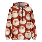 ⭐ Ugly Christmas Hoodie Damen & Herren | 3D Druck Weihnachtspullover | Lustig & Bunt