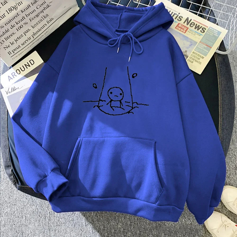The Binding of Isaac Graphic Hoodies Long Sleeve Funny Sweatshirt Graphic Printing Casual Clothing Fashion Sudaderas Pullovers