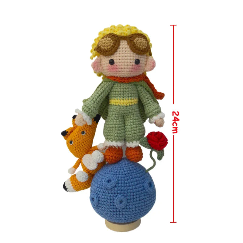 ⭐Gehäkelter Prinz Schlüsselanhänger | Amigurumi Puppe | Taschenanhänger