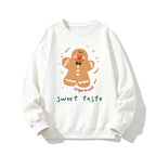 ⭐ Weihnachts Hoodie Lebkuchenmann | Baumwolle Sportlich | Unisex Damen Herren & Teens