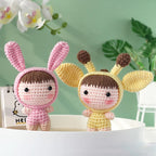 ⭐ DIY Häkelset Erdbeere Anfänger | Berry Doll Kit mit Video | Komplettset Garn & Nadel