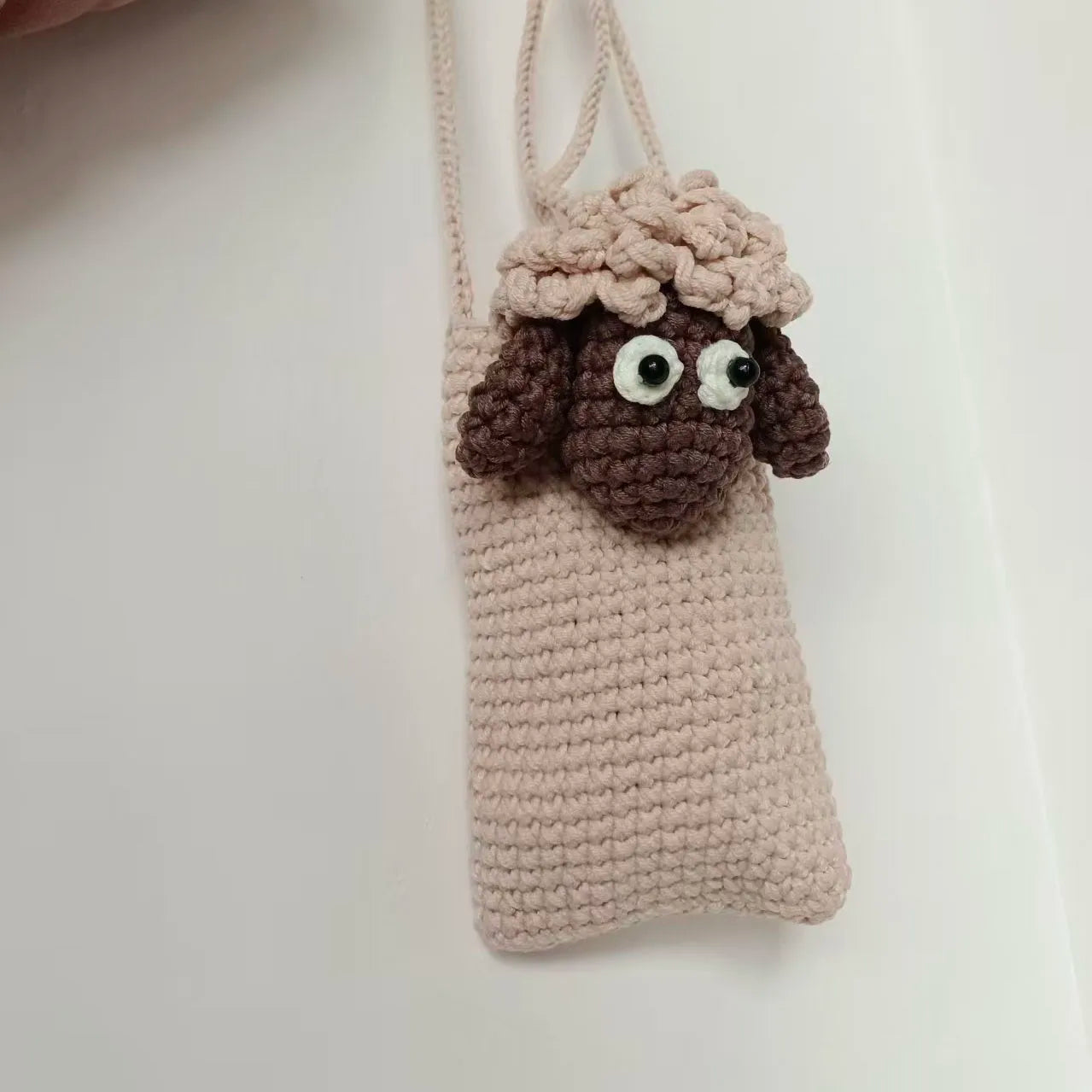 ⭐Handgestrickte Tier Handy-Tasche | Süße Münzbörse | Unikat aus Baumwolle