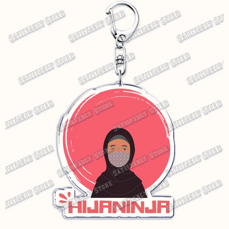 Fashion Islam Muslim Girl Woman Keychains for Accessories Bag Ramadan Eid Mubarak Hijab Keyrings Jewelry Fans Feminism Gifts