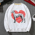 ⭐ Greyhound Hoodie Damen | Crazy Greyhound Lady | Harajuku Streetwear Pullover