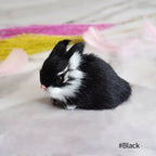 ⭐ Realistische Tierfigur Deko | Katze Fuchs Eule Hase mit Fell | Simulation Modell | Deko