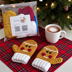 DIY Crochet Kit for Beginners Suitable for Handcrafting, Gifting to Best Friends/Pals, Parent-Child Interaction, and Cognitive D