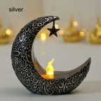 ⭐ Ramadan Deko LED Lampe | Mond & Stern Tischleuchte | Eid Mubarak Geschenk 2026