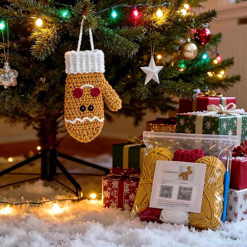 DIY Crochet Kit for Beginners Suitable for Handcrafting, Gifting to Best Friends/Pals, Parent-Child Interaction, and Cognitive D