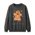 ⭐ Weihnachts Hoodie Lebkuchenmann | Baumwolle Sportlich | Unisex Damen Herren & Teens