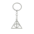 Harry Potter Keychain Movie Deathly Hallows Pendant Keychain Men Women Backpack Pendant Jewelry Accessories Gifts