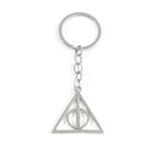 Harry Potter Keychain Movie Deathly Hallows Pendant Keychain Men Women Backpack Pendant Jewelry Accessories Gifts