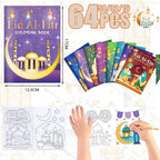 ⭐Ramadan Malbuch für Kinder | Mini DIY Malheft Set | Gastgeschenk & Party Mitgebsel