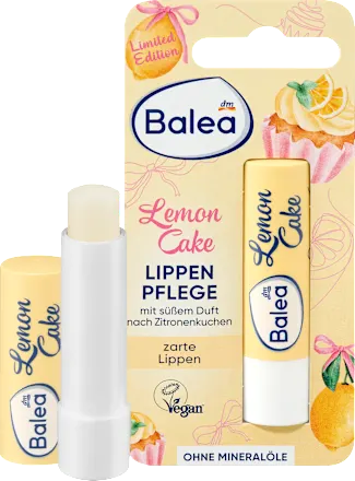 Balea Lippenpflege Lemon Cake – Limited Edition 🍋🧁 | 4,8 g