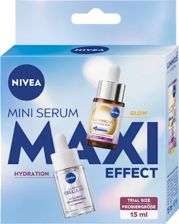 NIVEA Serum Mini Set – Cellular Expert Filler &amp; LUMINOUS630 Skin Glow | 2 × 15 ml