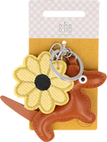 s-he stylecollection Taschenanhänger Dackel & Sonne – Süßer Bag Charm 🐶☀️